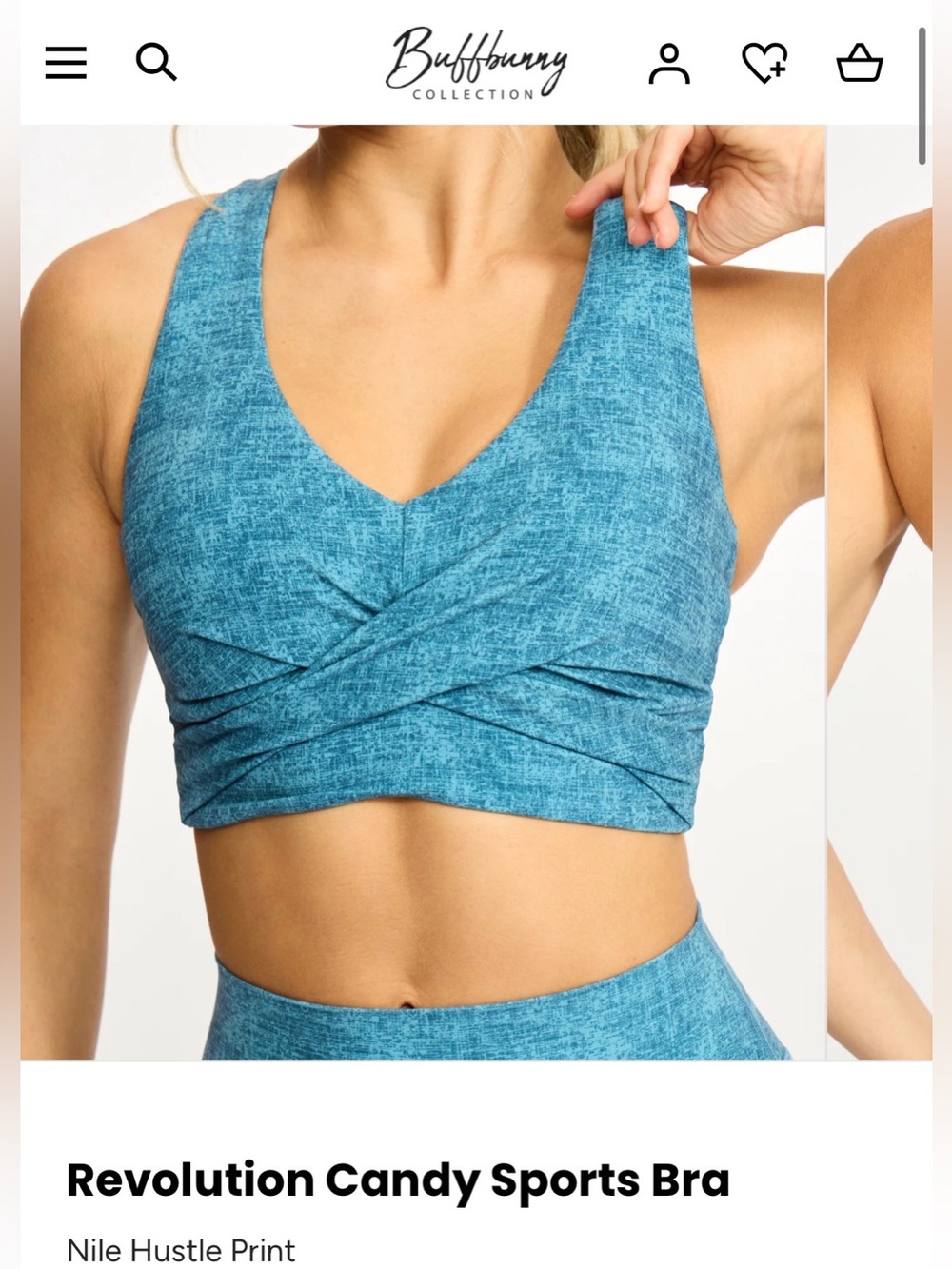 Buffbunny Revolution Candy Sports Bra
Nile Hustle Print large